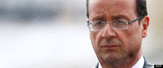 Hollande sous la pluie